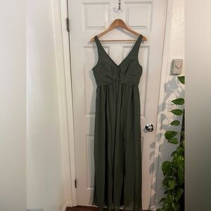 Birdy Grey Laurie Empire dress w/slit